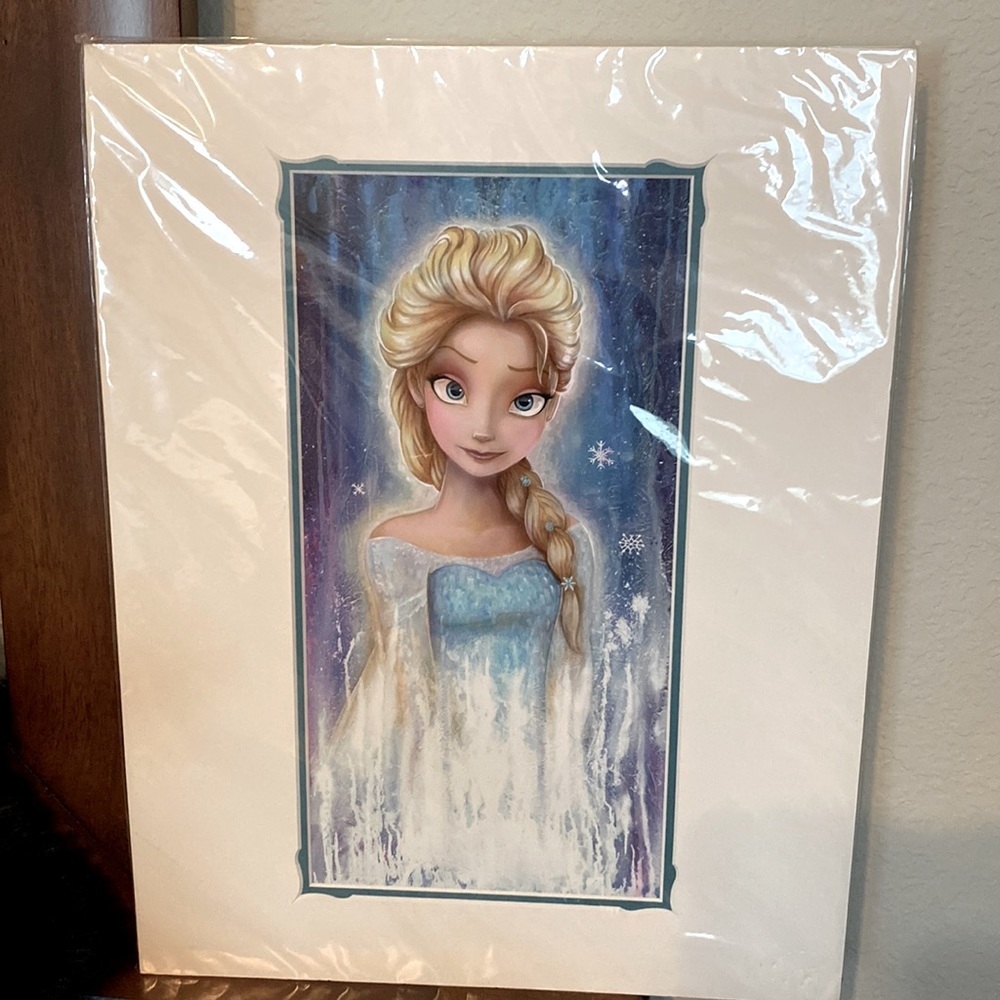Elsa Fade Art Work Darren Wilson Disney Ready for Framing